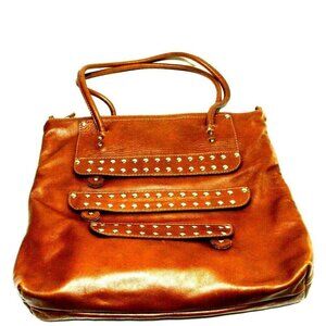 Regina Purse Genuine Soft Leather Studded